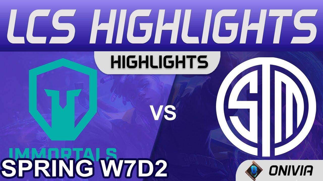 IMT vs TSM Highlights LCS Spring Season 2022 W7D2 Immortals vs Team SoloMid by Onivia thumbnail