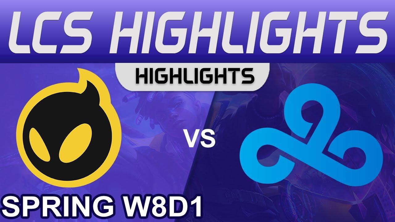 DIG vs C9 Highlights LCS Spring Season 2022 W8D1 Dignitas vs Cloud9 by Onivia thumbnail