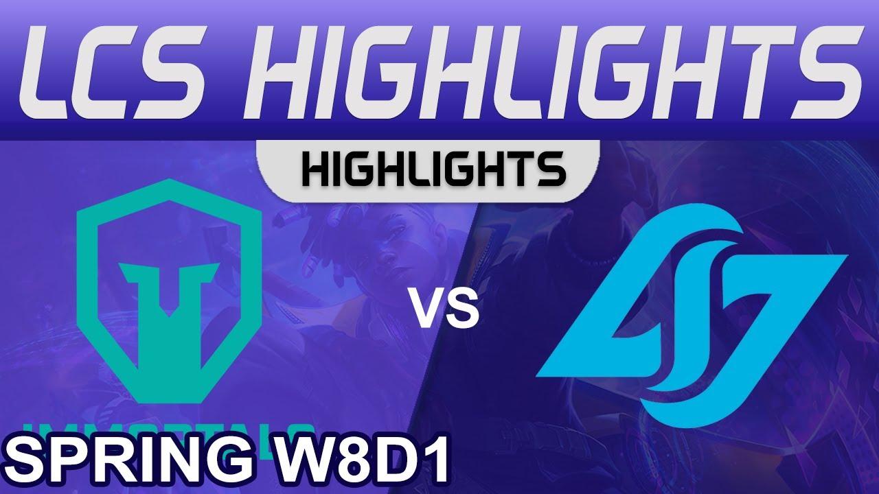 IMT vs CLG Highlights LCS Spring Season 2022 W8D1 Immortals vs Conter Logic Gaming by Onivia thumbnail