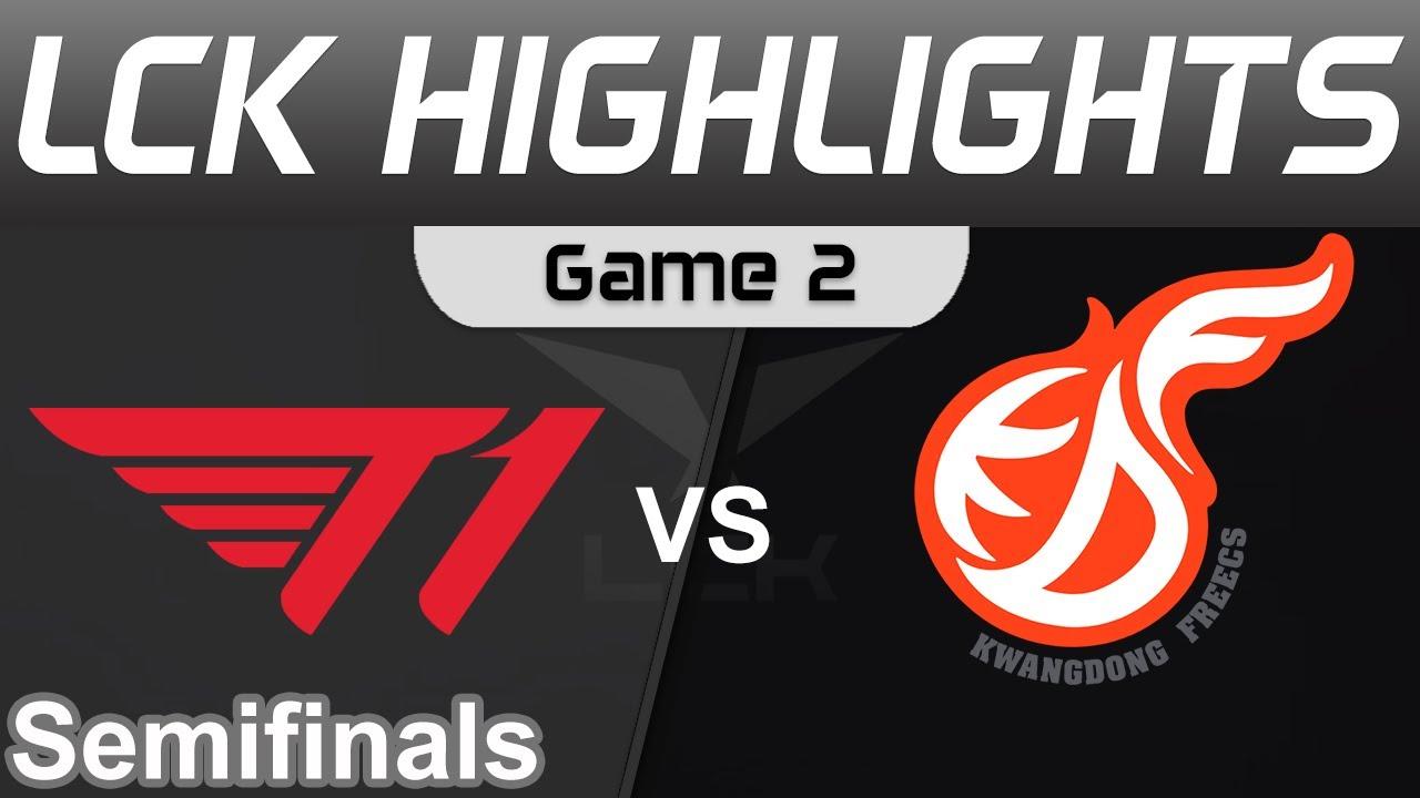 T1 vs KDF Highlights Game 2 Semifinals LCK Spring Playoffs 2022 T1 vs Kwangdong Freecs by Onivia thumbnail