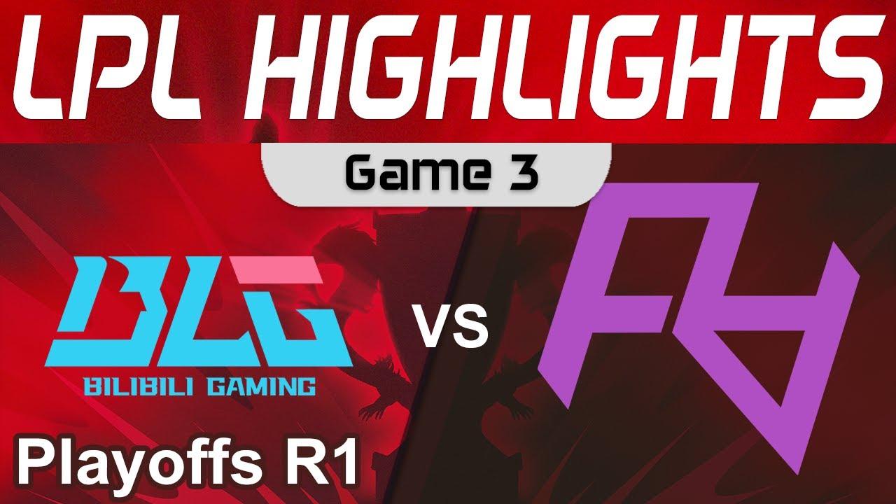 BLG vs RA Highlights Game 3 LPL Spring Playoffs R1 2022 Bilibili Gaming vs Rare Atom by Onivia thumbnail