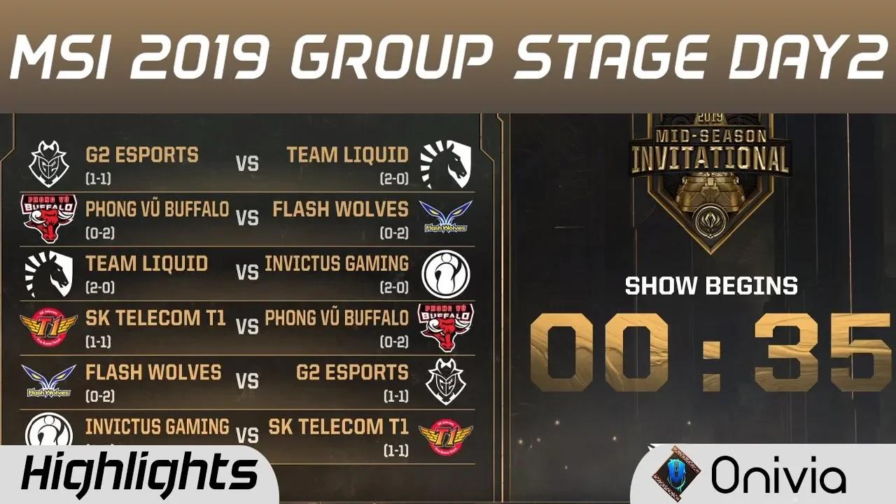 MSI highlights Day 2 All Games MSI 2019 by Onivia thumbnail