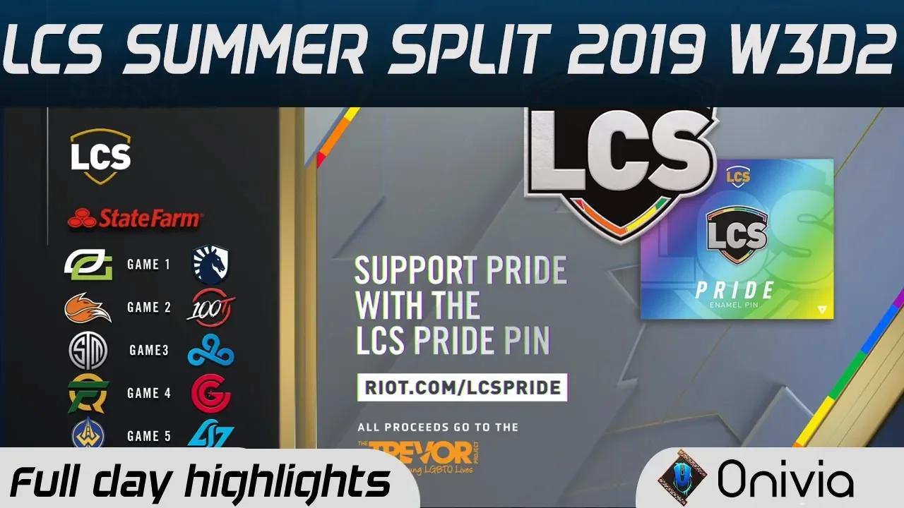 Full Day Highlights LCS Summer 2019 W3D2 By Onivia thumbnail