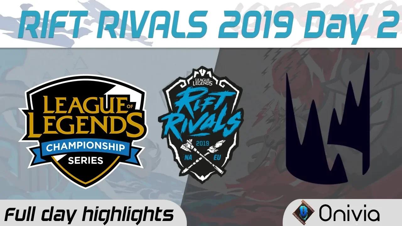 Full Day Rift Rivals NA EU Highlights 2019 Day 2 By Onivia thumbnail