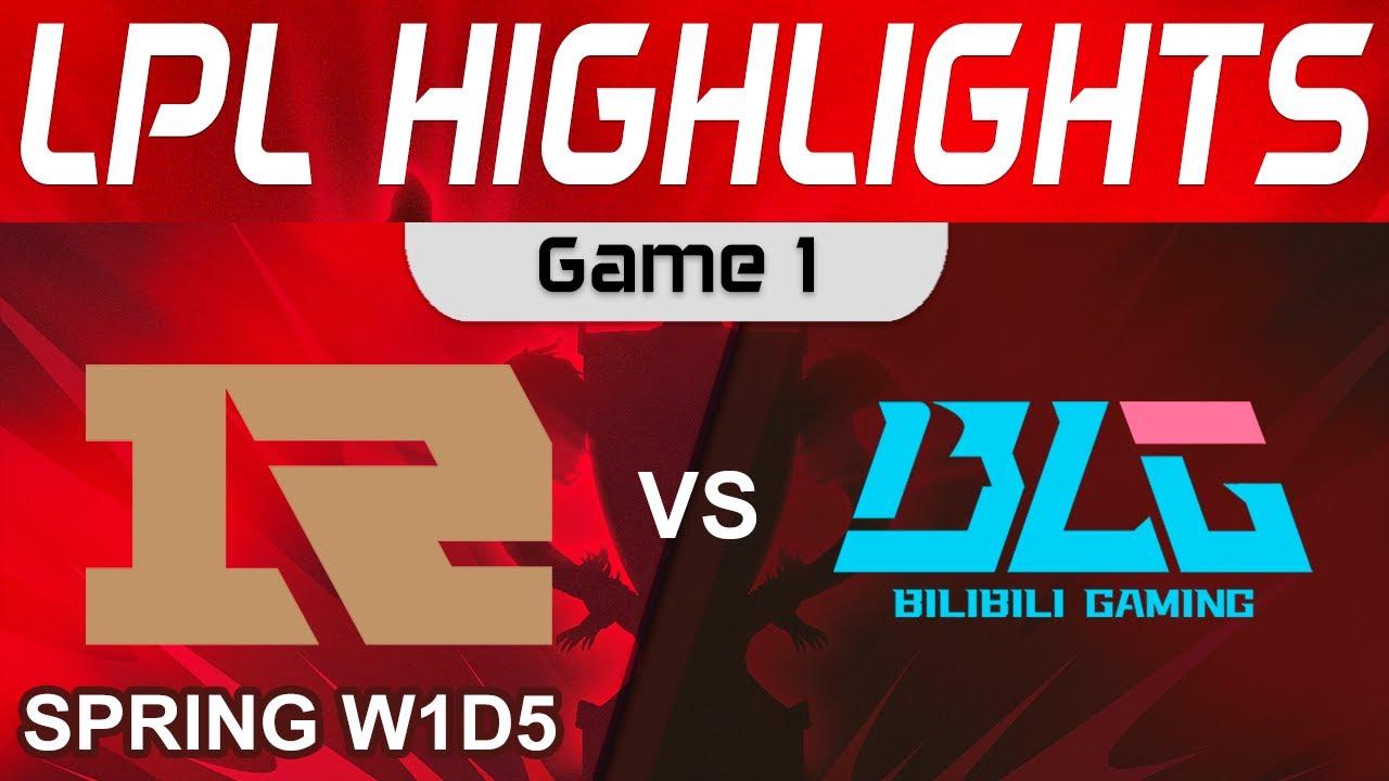 RNG vs BLG Highlights Game 1 LPL Spring Split 2024 Royal Never Give Up vs Bilibili Gaming by Onivia thumbnail