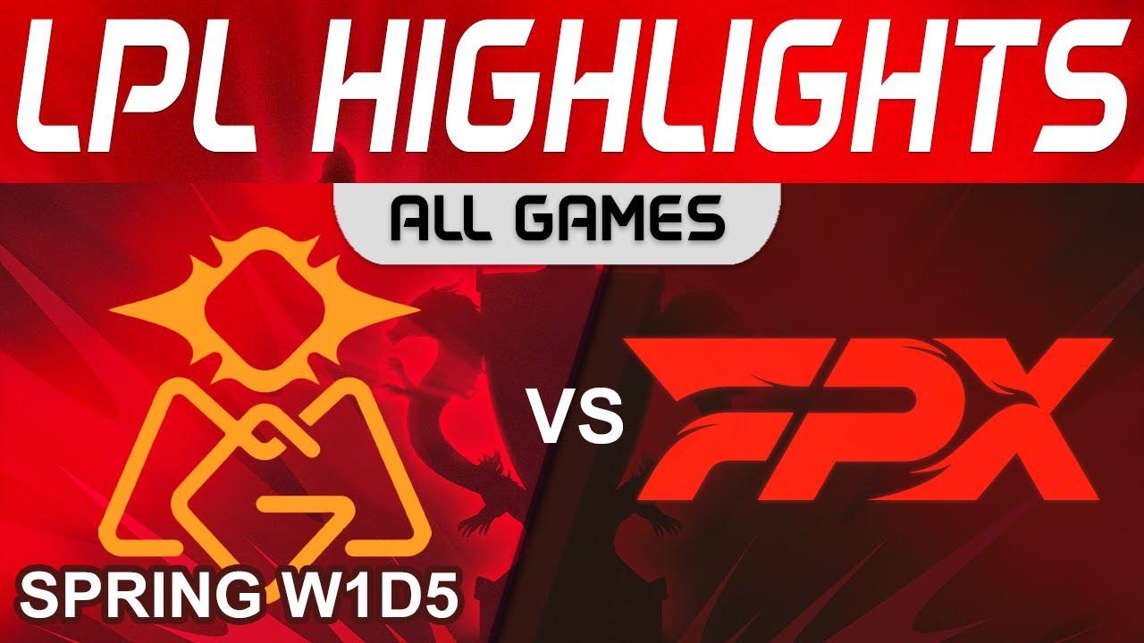 OMG vs FPX Highlights ALL GAMES LPL Spring Split 2024 Oh My God vs FunPlus Phoenix by Onivia thumbnail