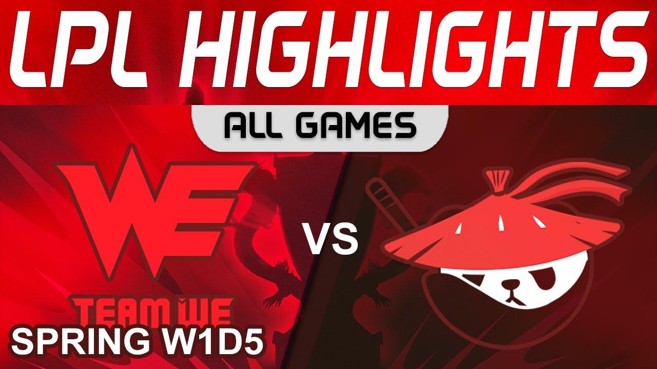 WE vs AL Highlights ALL GAMES LPL Spring Split 2024 Team WE vs Anyone's Legend by Onivia thumbnail