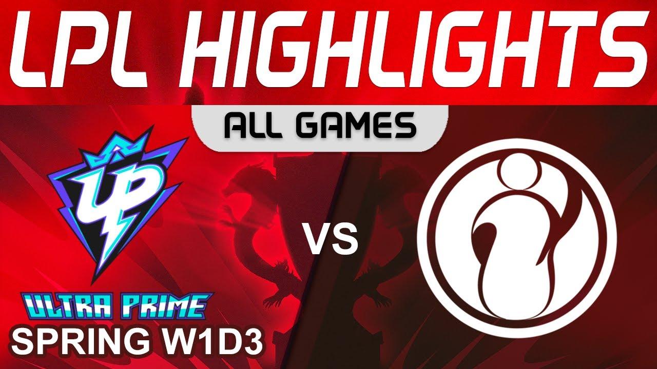 UP vs IG Highlights ALL GAMES LPL Spring Split 2024 Ultra Prime vs Invictus Gaming by Onivia thumbnail