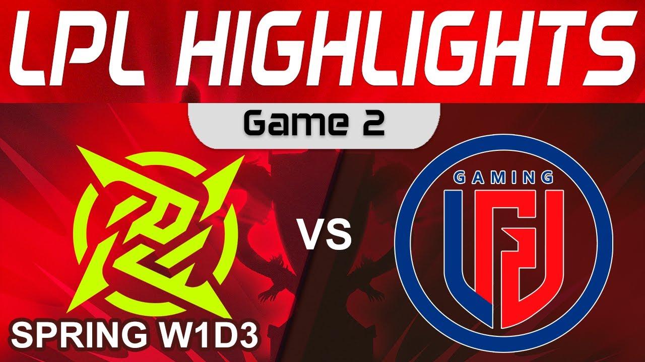 NIP vs LGD Highlights Game 2 LPL Spring Split 2024 Ninjas in Pyjamas vs LGD Gaming by Onivia thumbnail