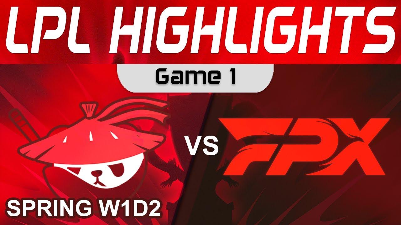 AL vs FPX Highlights Game 1 LPL Spring Split 2024 Anyone's Legend vs FunPlus Phoenix by Onivia thumbnail