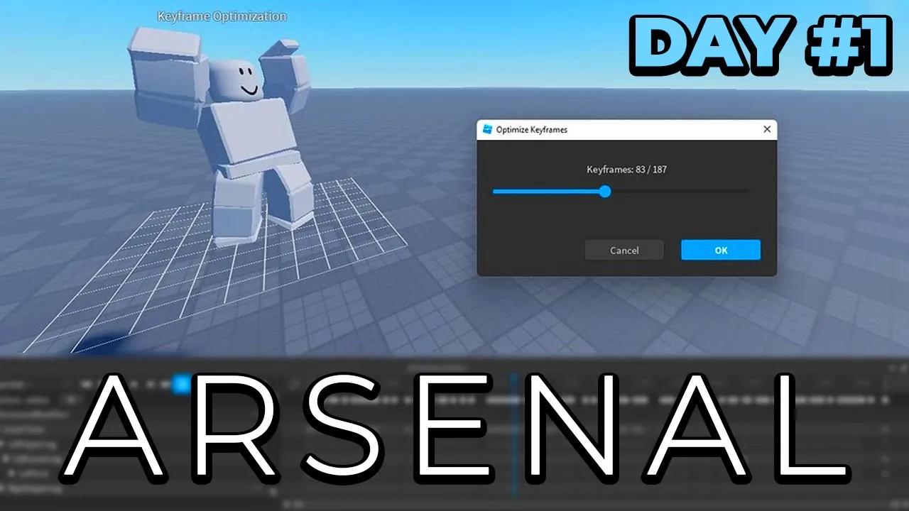 How To Make A Arsenal Game In Roblox - FPS / Arsenal Tutorial - Ep 1 thumbnail