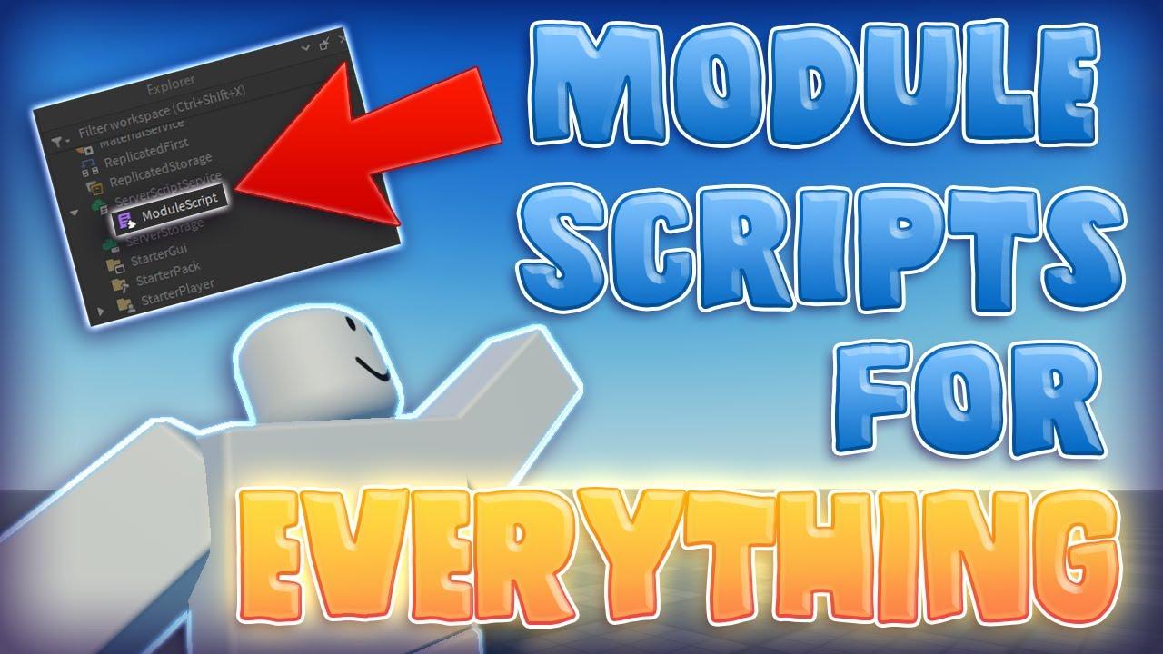 How To Use Module Scripts For EVERYTHING, in Roblox Studio! thumbnail