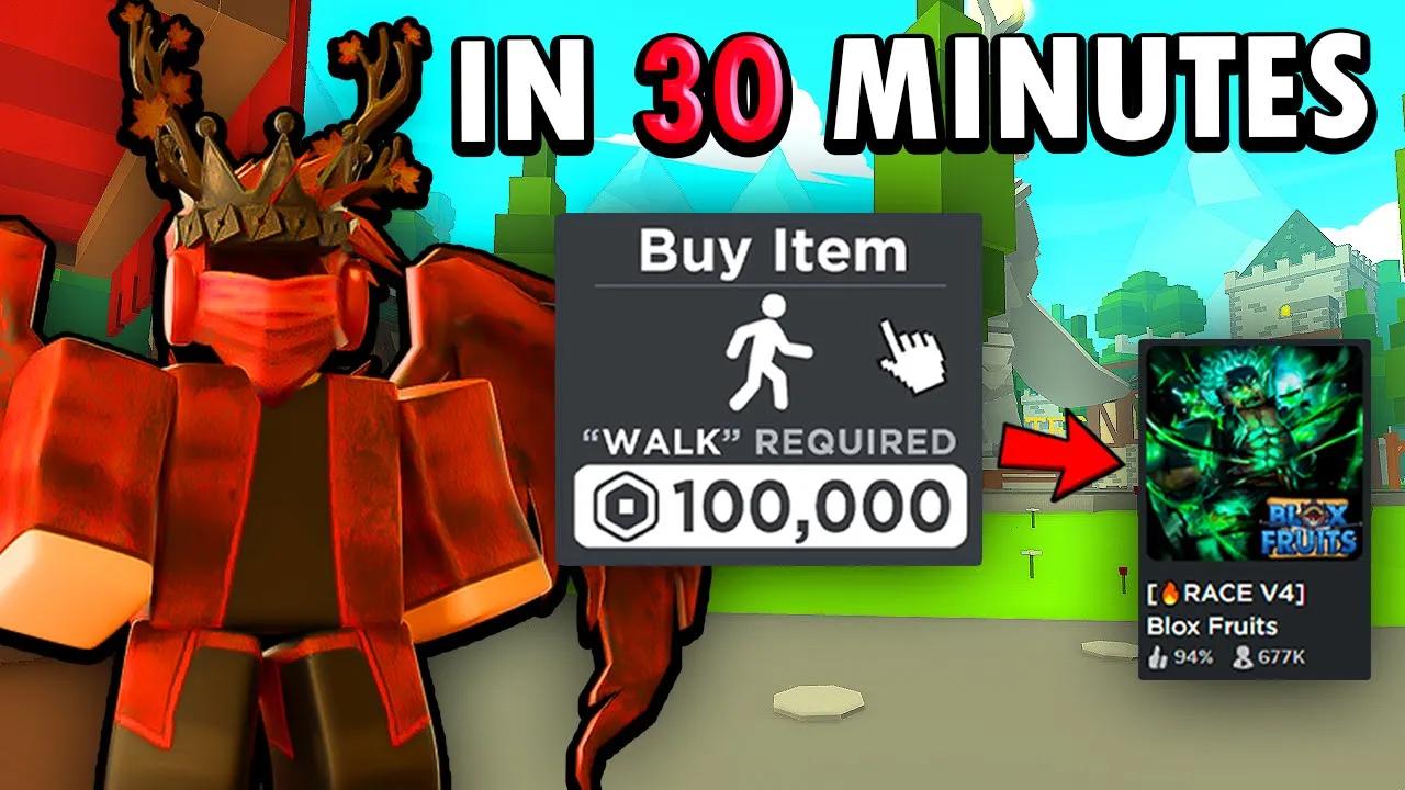 I Made Blox Fruits in 30 Minutes But You Pay To Win.. thumbnail