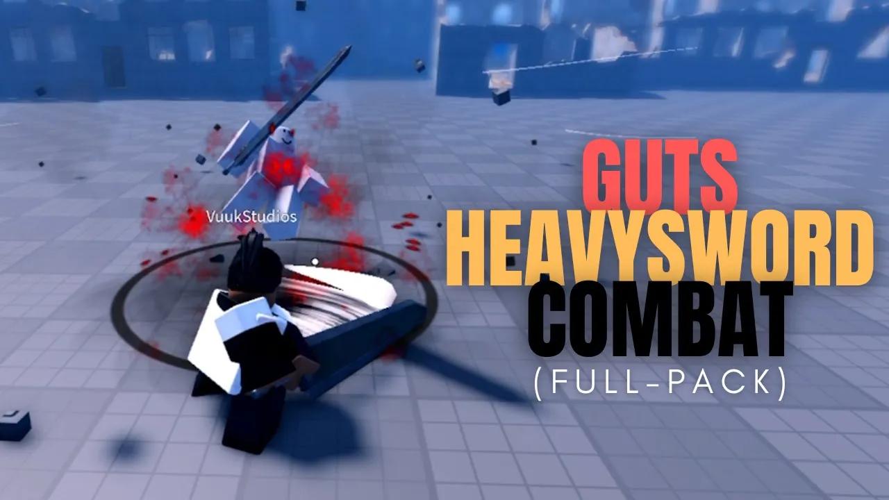 (60% SALE!) Guts Heavy Greatsword Combat System | Roblox Studio thumbnail