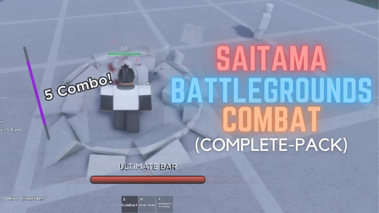 (60% SALE!) Saitama Battlegrounds Combat v2 (SBG COMBAT) | Roblox Studio thumbnail