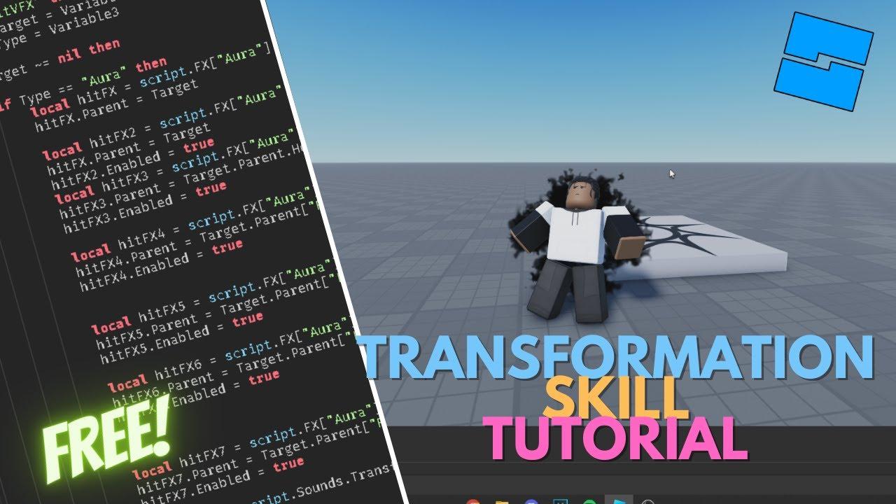 How To Make a TRANSFORMATION SKILL | Roblox Studio [FULL TUTORIAL] thumbnail