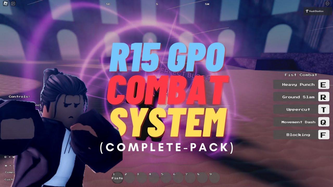 (60% SALE!) R15 GPO Fist Combat System (COMPLETE-PACK) | Roblox Studio thumbnail