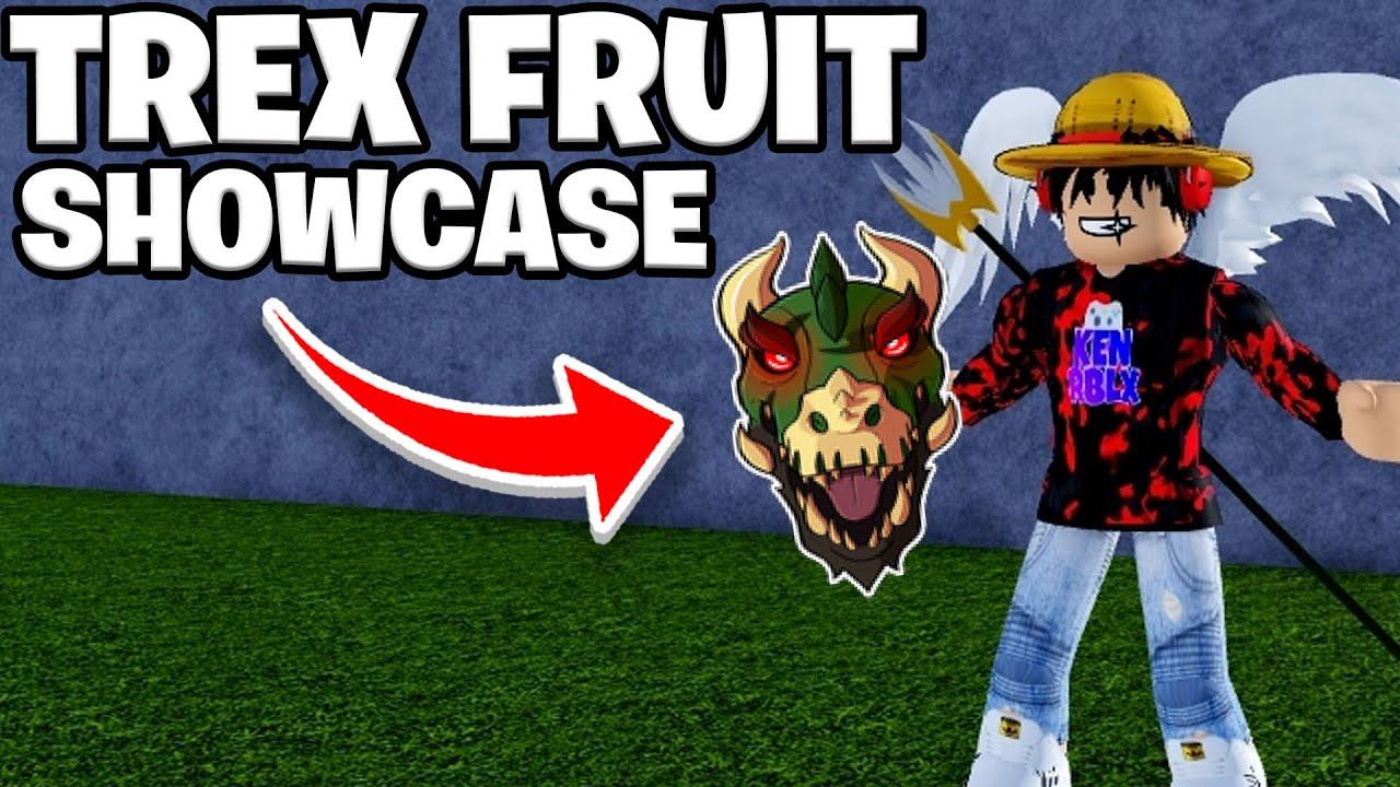 Blox Fruits: TREX FRUIT Showcase (Moves, Stats, & More!) | Christmas Update thumbnail