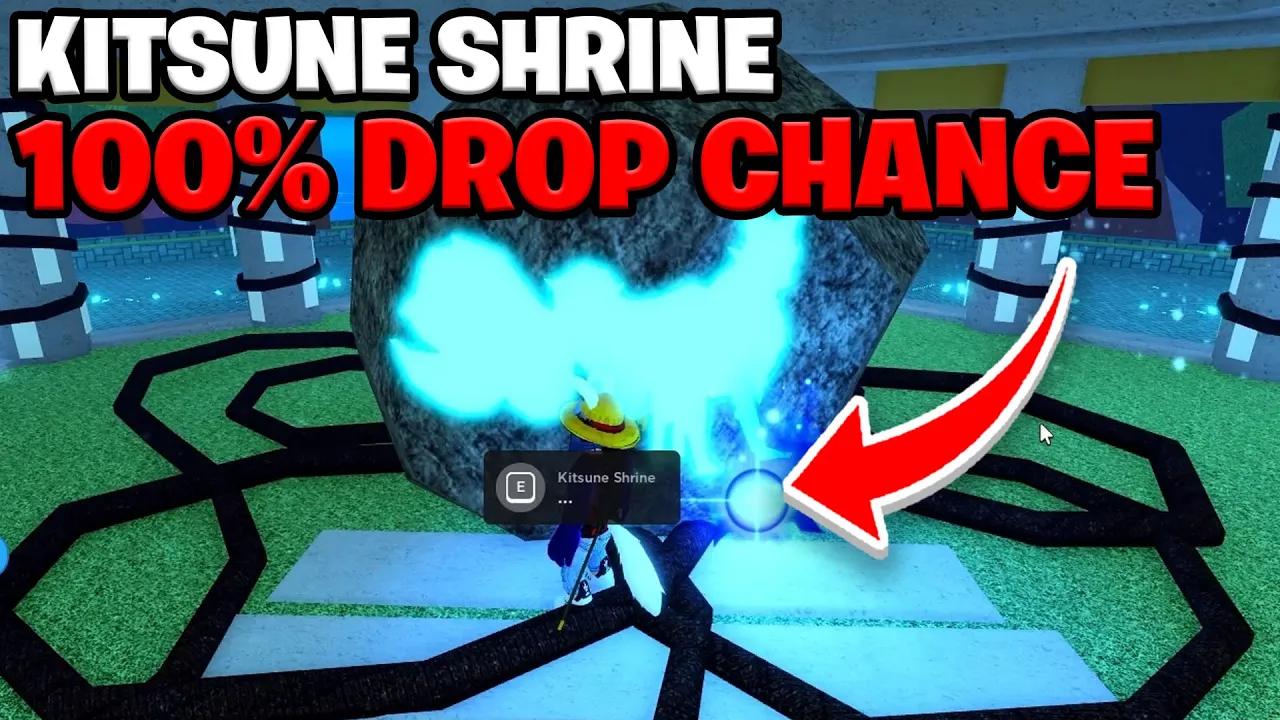 Blox Fruits KITSUNE SHRINE 100% GUARANTEED DROP GUIDE! (EASY) thumbnail