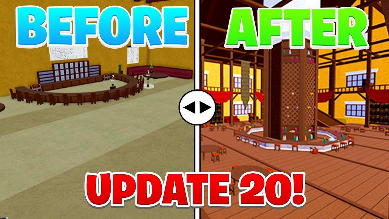 Blox Fruits Old Vs New Maps Update 20 (Side By Side Compare) thumbnail