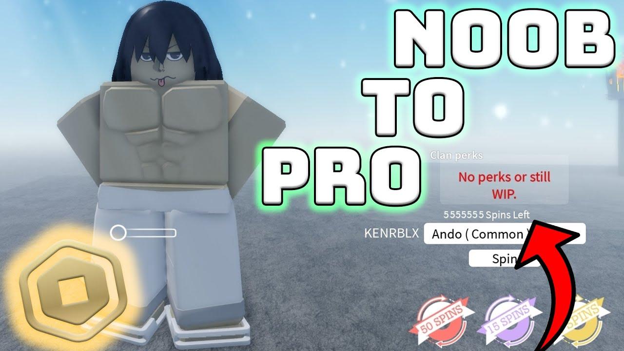 Spending All My Robux In Project Slayers! NOOB TO PRO - Roblox thumbnail