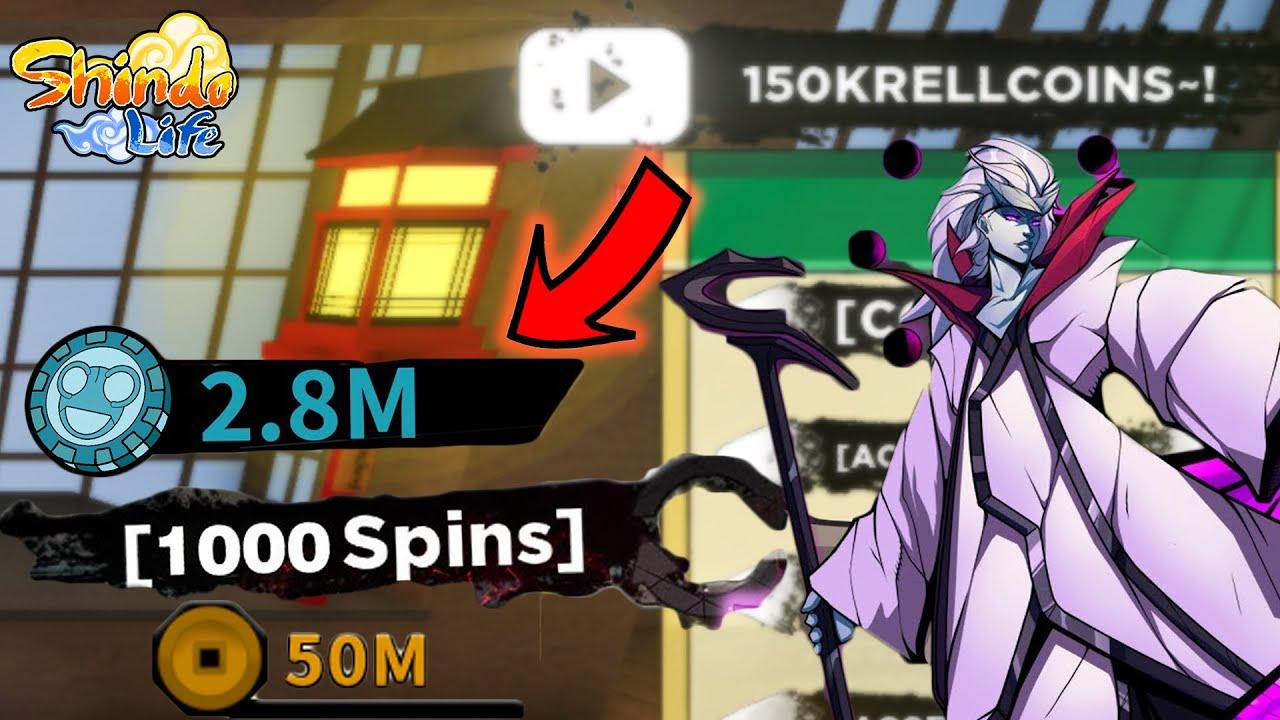 Shindo Life 150K Rellcoins & 600 Spins Codes! New Tyn Tailed Mode, Spirit, Boss & More Big Update thumbnail