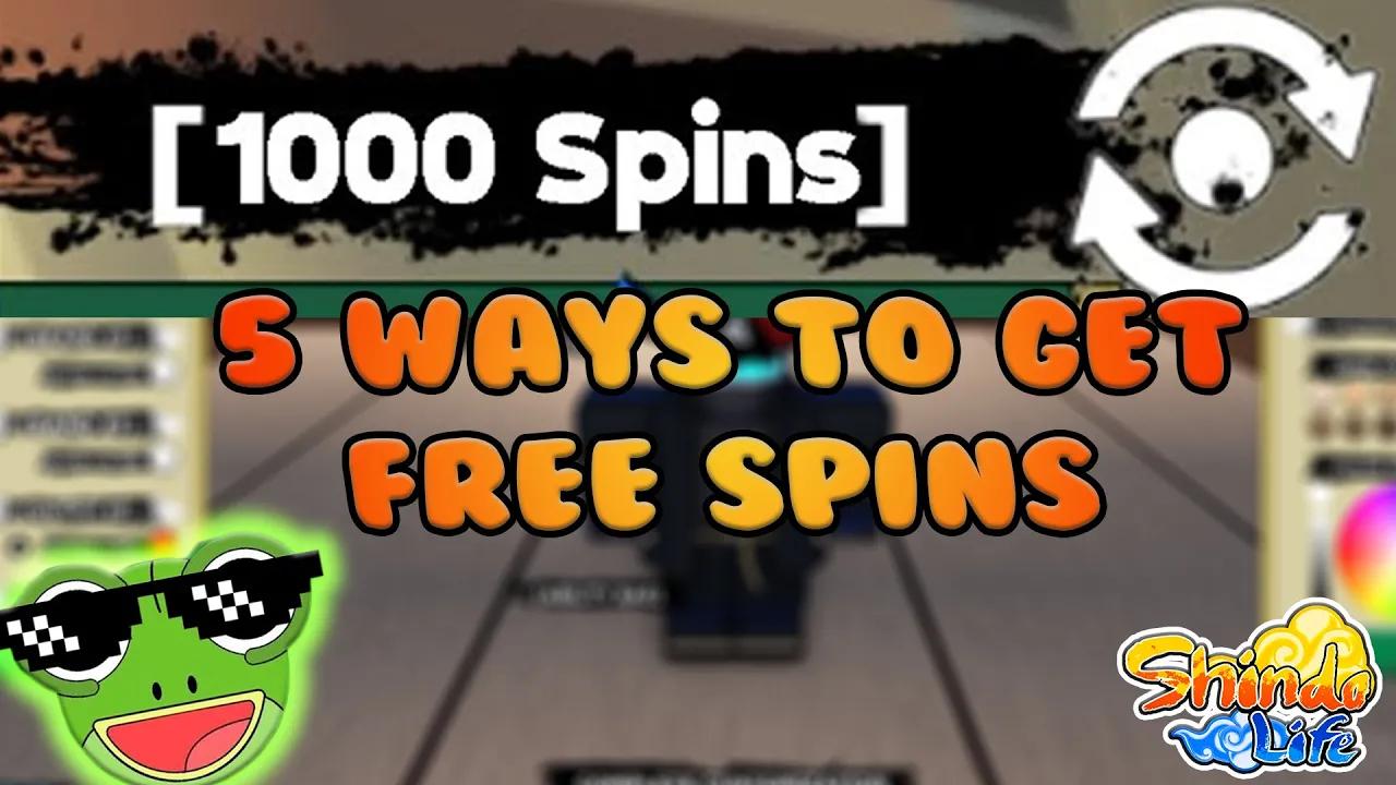 5 Ways To Get Free Spins In Shindo Life thumbnail