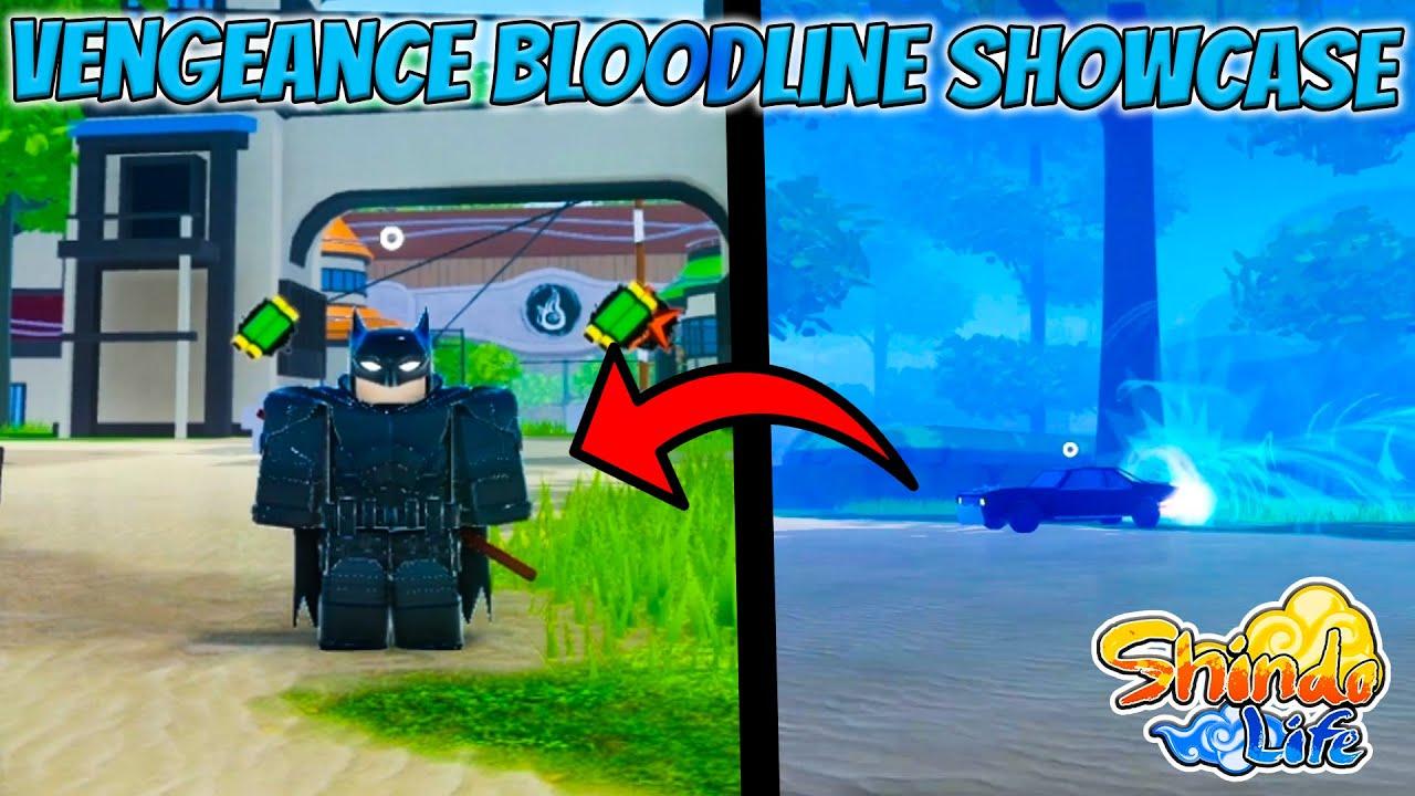 Shindo Life Vengeance Bloodline Showcase | Best Bloodline In Roblox Shindo Life RTX thumbnail