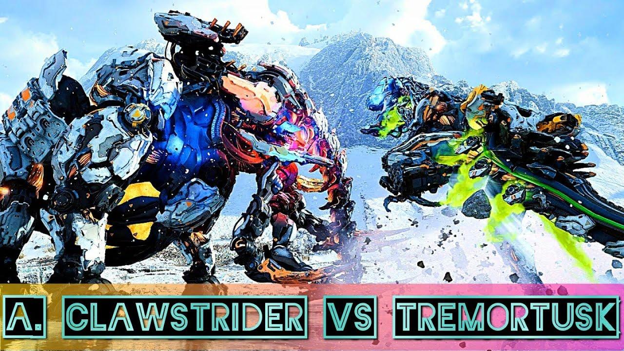 Acid Clawstrider VS Tremortusk On Ultra Hard | Horizon Forbidden West Machine Master thumbnail