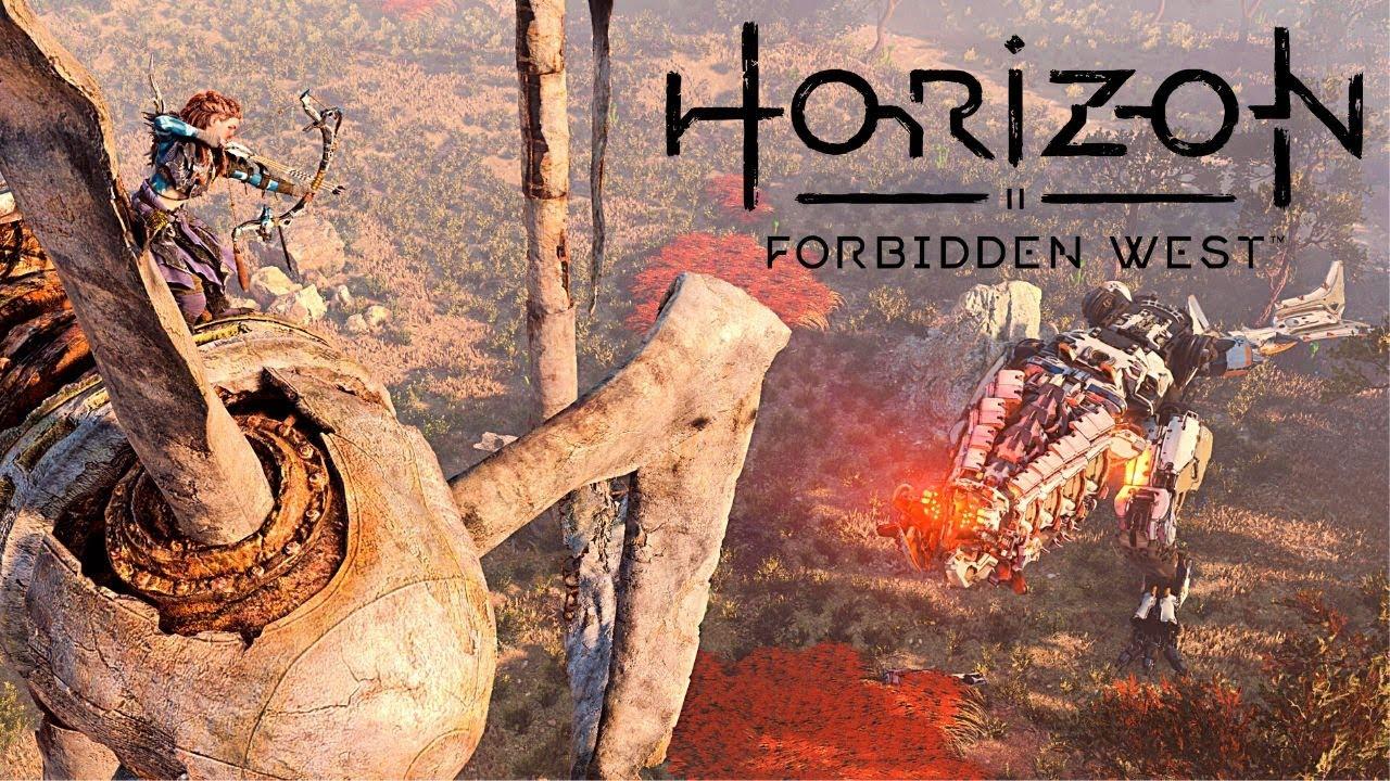 Killing a THUNDERJAW Using The High Ground | Horizon Forbidden West thumbnail