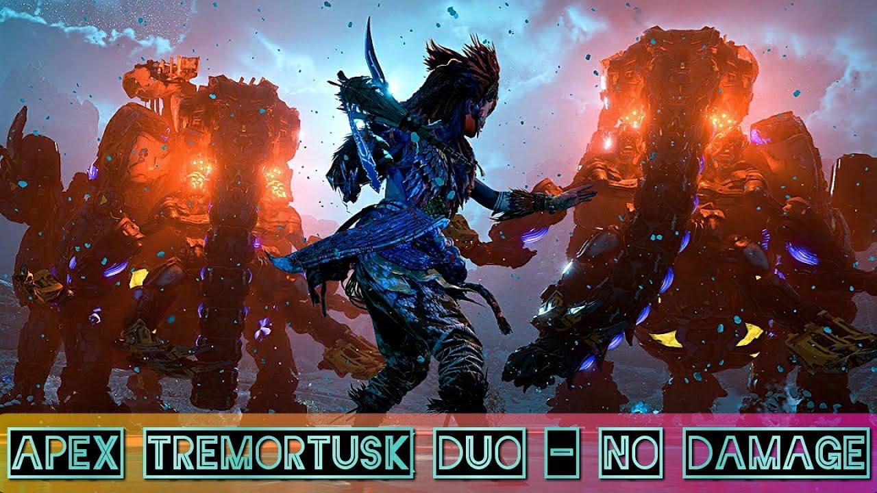 No Damage Apex Tremortusk Duo [Very Hard] - Mastering Horizon Forbidden West Combat thumbnail