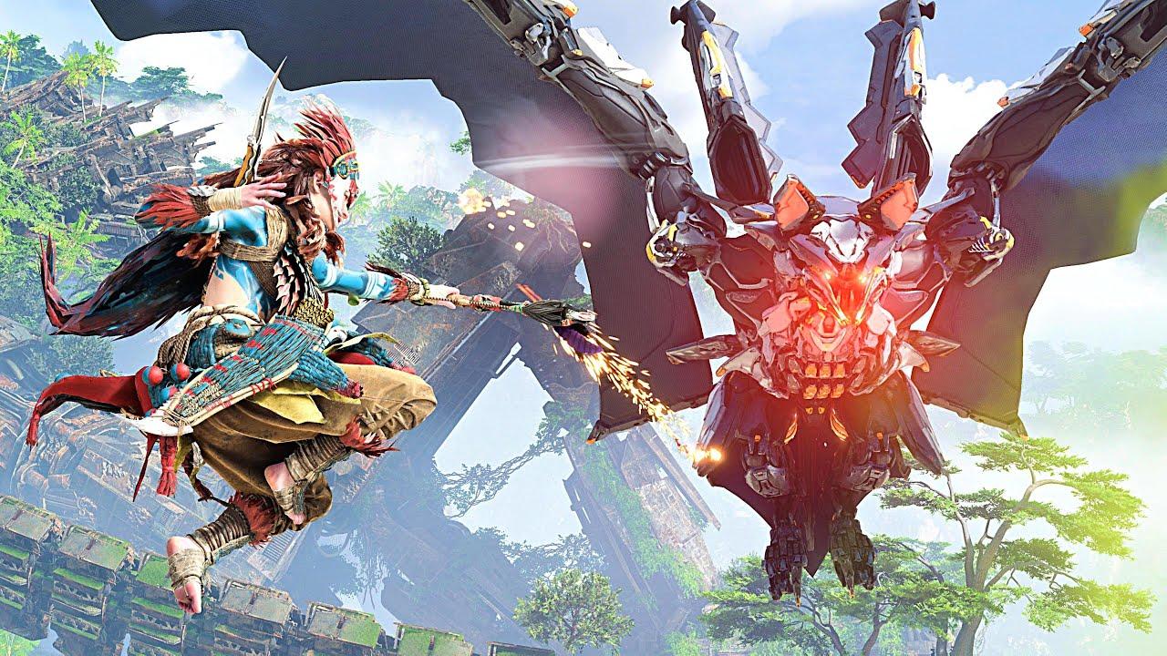 Dreadwing Fight Without Touching The Ground | Horizon Forbidden West [Airborne Aloy] thumbnail