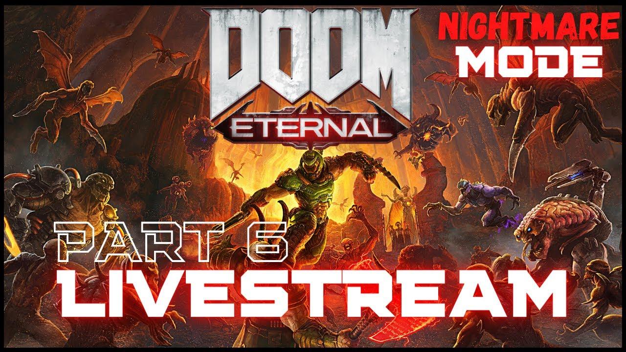 Doom Eternal PS5 Gameplay - [Part 6] - The Rage Continues! [Livestream] thumbnail