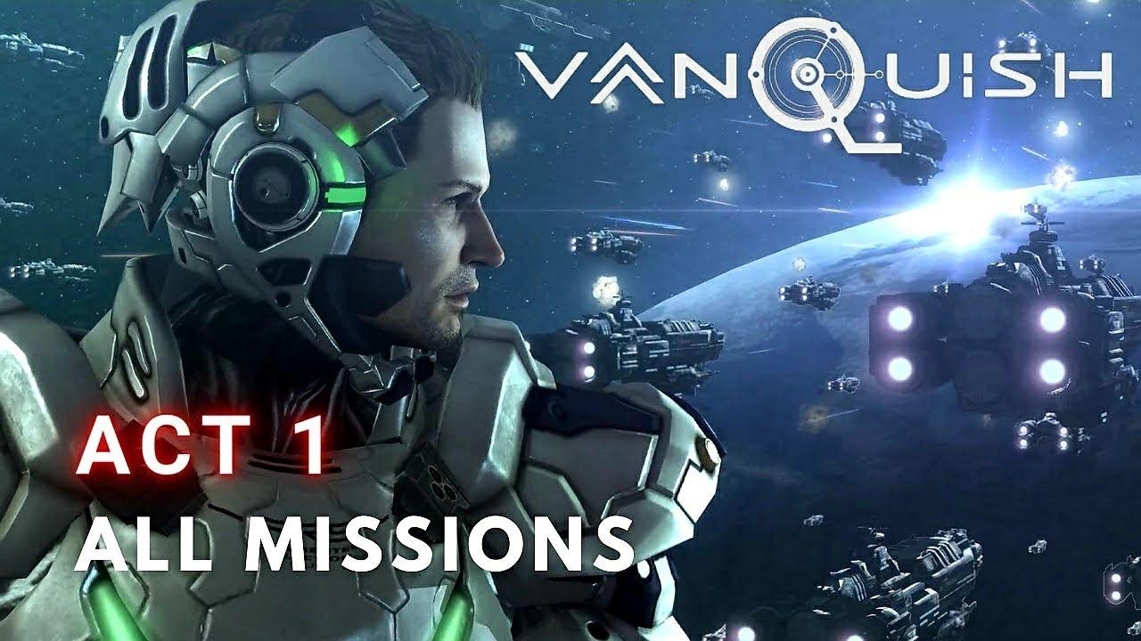 Vanquish Gameplay Walkthrough - Act 1 - (ALL MISSIONS) PC thumbnail