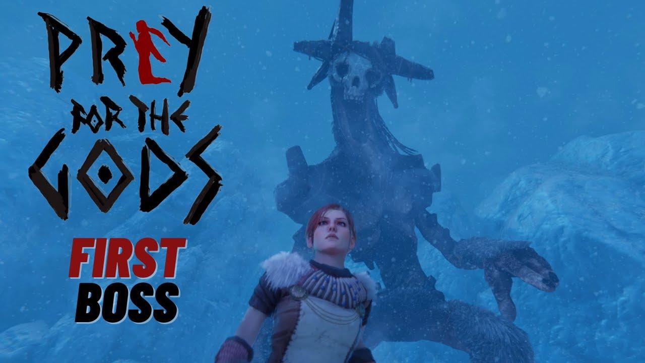 Praey for the Gods - 1st Boss Fight - (with commentary) PC Early Access thumbnail