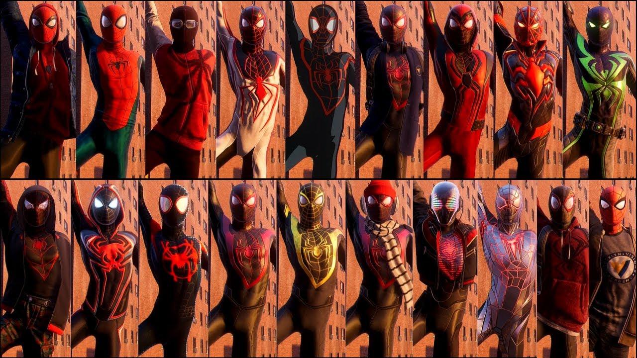 Costume Change Web-Swinging Gameplay / All Suits / Spider-Man: Miles Morales (PS4) thumbnail