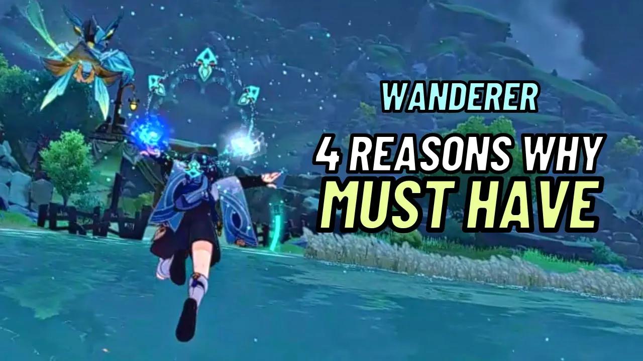 4 Reasons Why Wanderer POWERCREPT Yelan, Kazuha, Sayu, Ayaka, Mona, Xiao for Exploration thumbnail