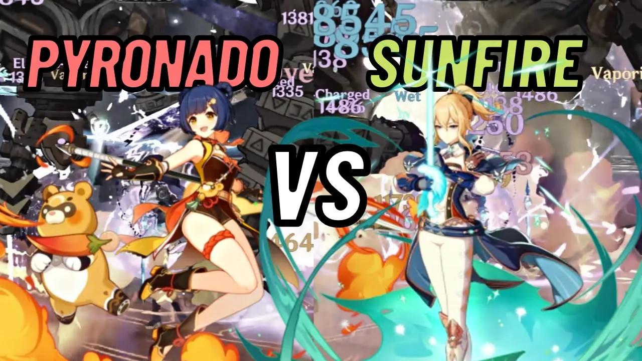 SUNFIRE VS Xiangling! Who's better? (Part 2) thumbnail