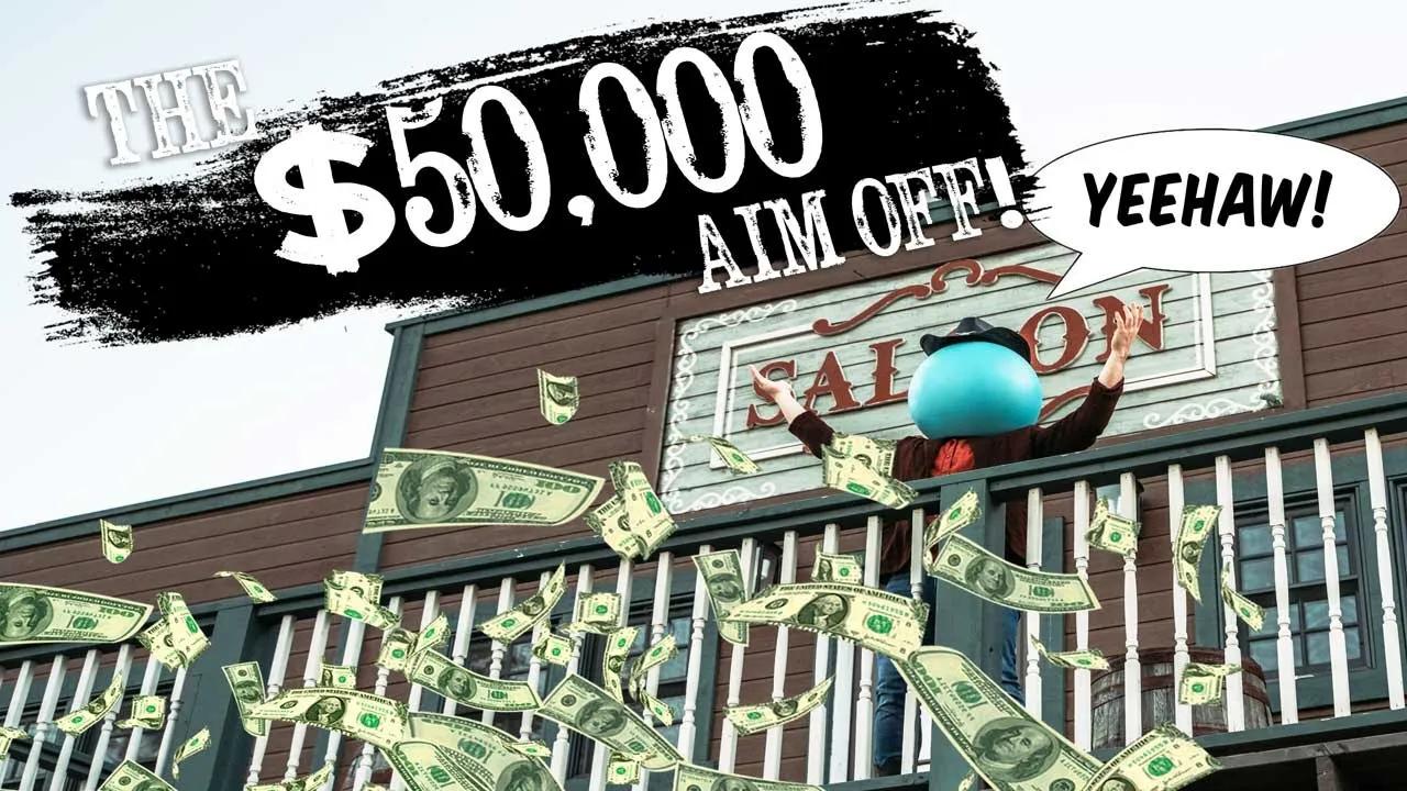 Top Streamers Compete for $50,000 | Aim Off in the Wild West! thumbnail