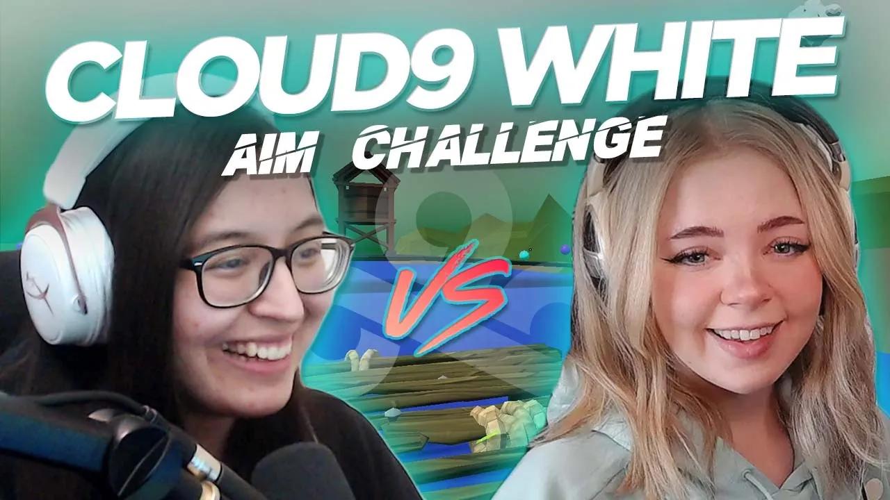 WHICH CLOUD9 WHITE VALORANT PRO HAS THE BEST AIM?! | Take Aim thumbnail