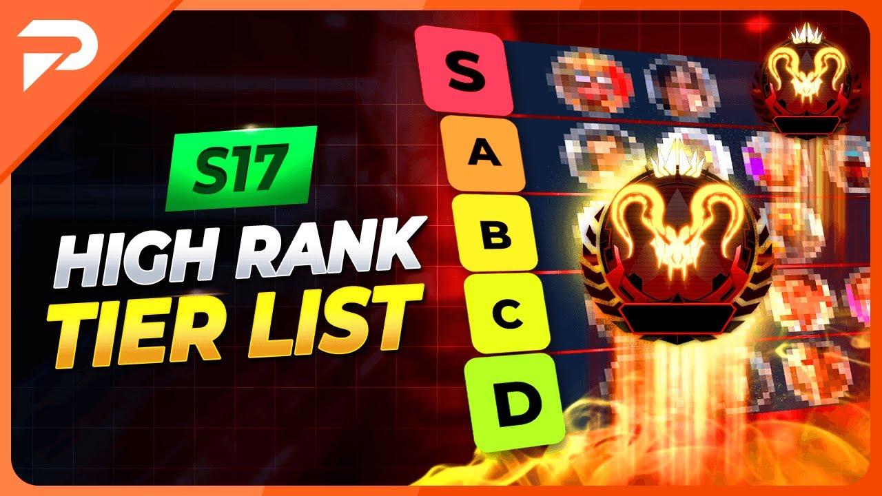 BEST LEGENDS TIER LIST (High Rank) - Apex Legends Season 17 thumbnail