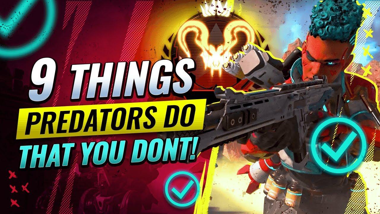 9 Things PREDATORS DO THAT YOU DONT in Apex Legends thumbnail