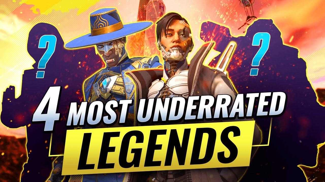 THE 4 MOST UNDERRATED LEGENDS in Apex Legends thumbnail