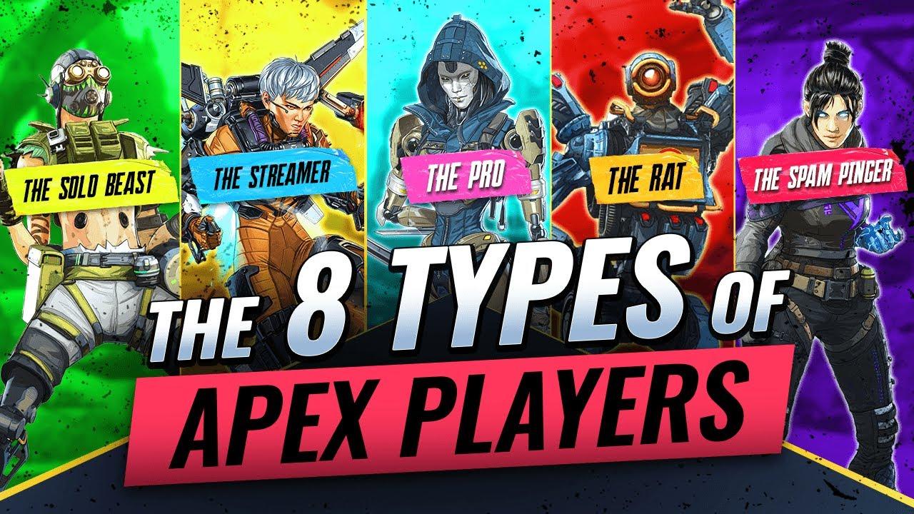 THE 8 TYPES OF APEX LEGENDS PLAYERS (Which one are you?) thumbnail