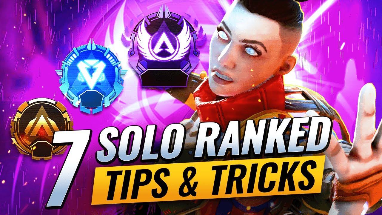 7 ESSENTIAL SOLO RANKED TIPS & TRICKS for Apex Legends thumbnail