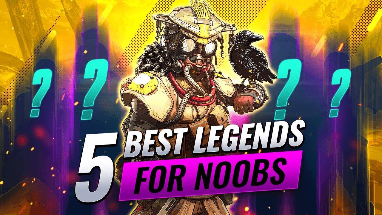 5 BEST LEGENDS FOR NOOBS! (Apex Legends Best Picks to Win Easily) thumbnail