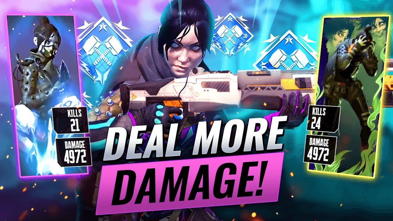 DEAL MORE DAMAGE! (Apex Legends Guide to Increasing Your Damage and Getting 4000 damage badge) thumbnail