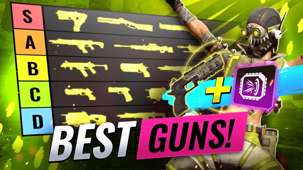 *NEW* SEASON 12 WEAPON TIER LIST! (The Best and Worst Guns in Apex Legends Tips and Tricks) thumbnail