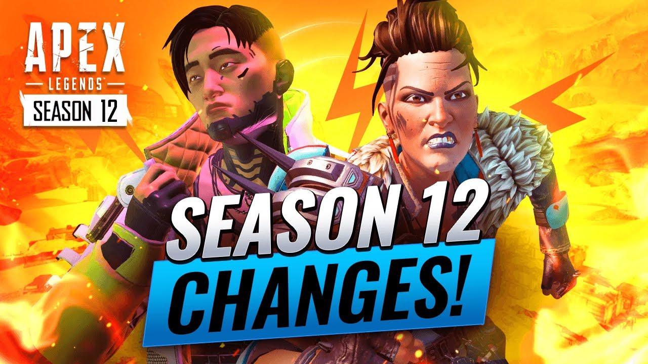 SEASON 12 CHANGES, NEWS, AND UPDATES! (Apex Legends Season 12 Guide for Upcoming Meta Changes) thumbnail