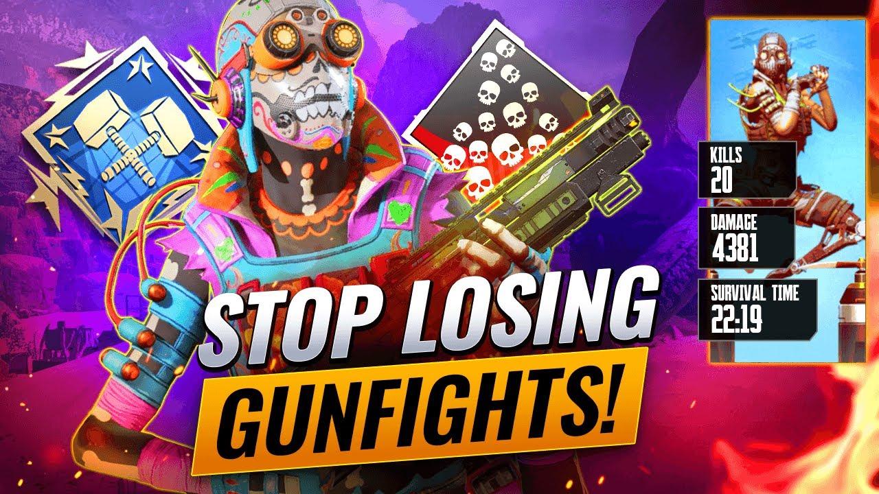 WHY YOU LOSE GUNFIGHTS! (Apex Legends Tips and Tricks to Win Fights and Stay Alive) thumbnail